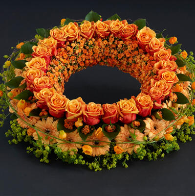 Interflora_sorgkrans_orange